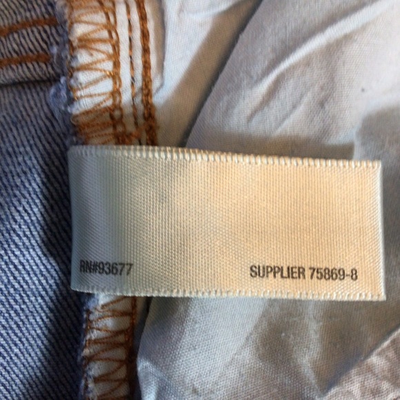 I ❤️ Ronson Lighter Wash Distressed Straight Jeans Size 10 - Picture 5 of 10